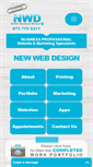 Mobile Screenshot of newwebdesign.com