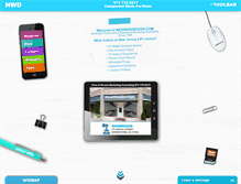 Tablet Screenshot of newwebdesign.com